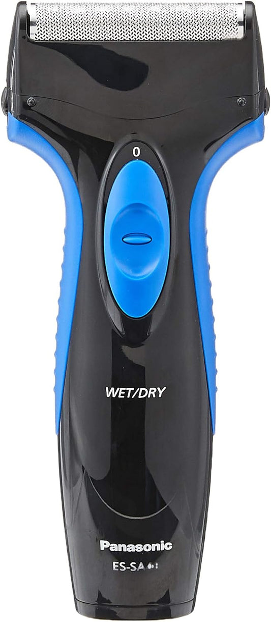 Panasonic ES-SA40K Pro Curve Wet & Dry Shaver, Black/Blue (Pack of 1)