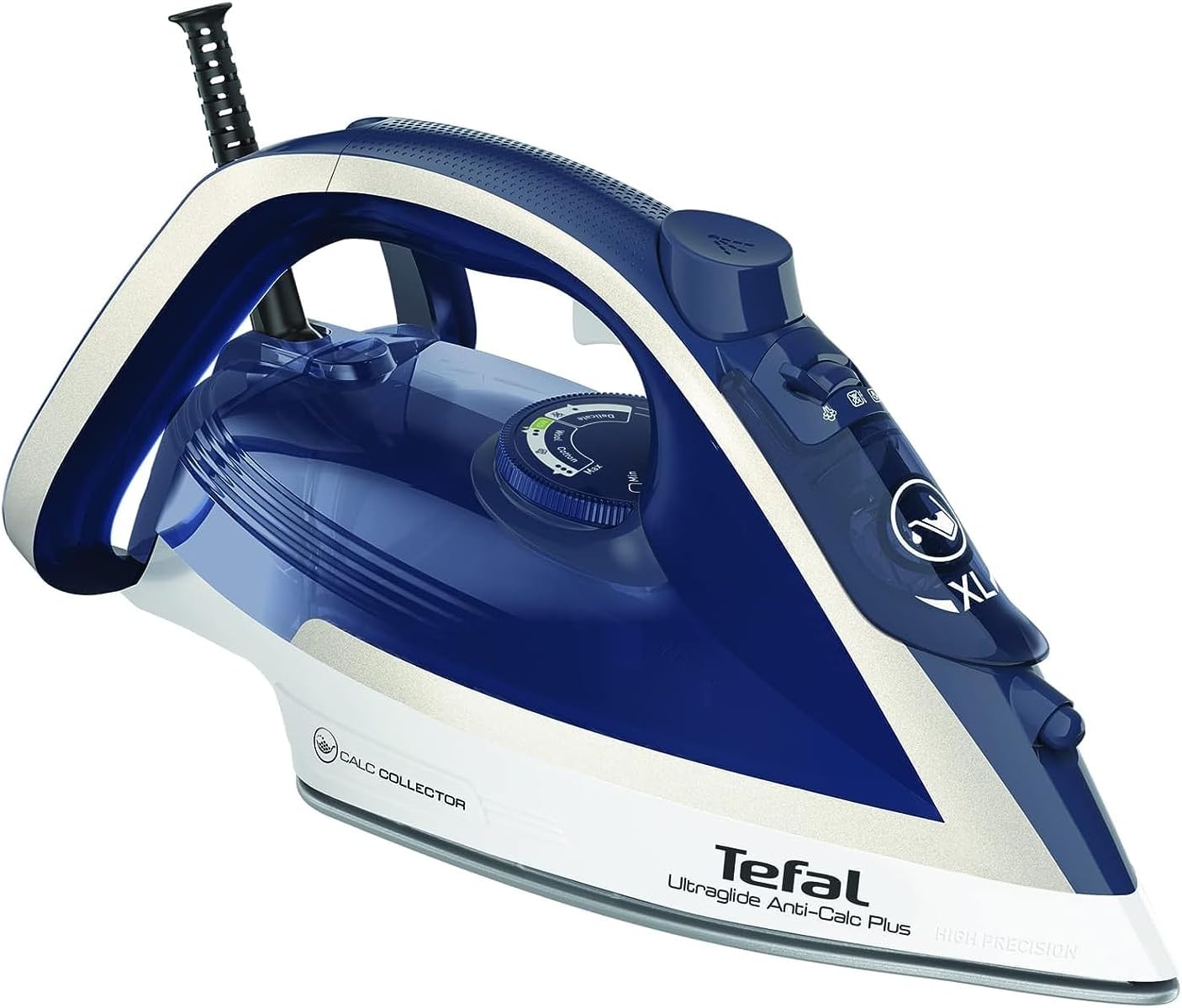 TEFAL Steam Iron | Express Steam Iron Steamer | 2600 W | 270 ml | Anti-scale | Purple | Ceramic Soleplate | 2 Years Warranty | FV2843M0
