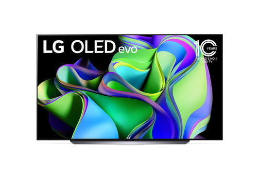 LG 55 Inch OLED evo C3 4K Smart TV 2023 Black Color Model OLED55C36LA.AMAE - 1 Year Warranty.