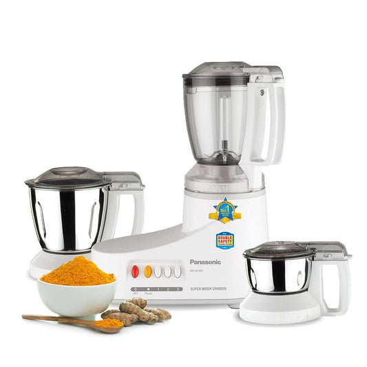 Panasonic MX-AC210 550W 2-Jar Blender Mixer Grinder, 220-volt (Not for USA)