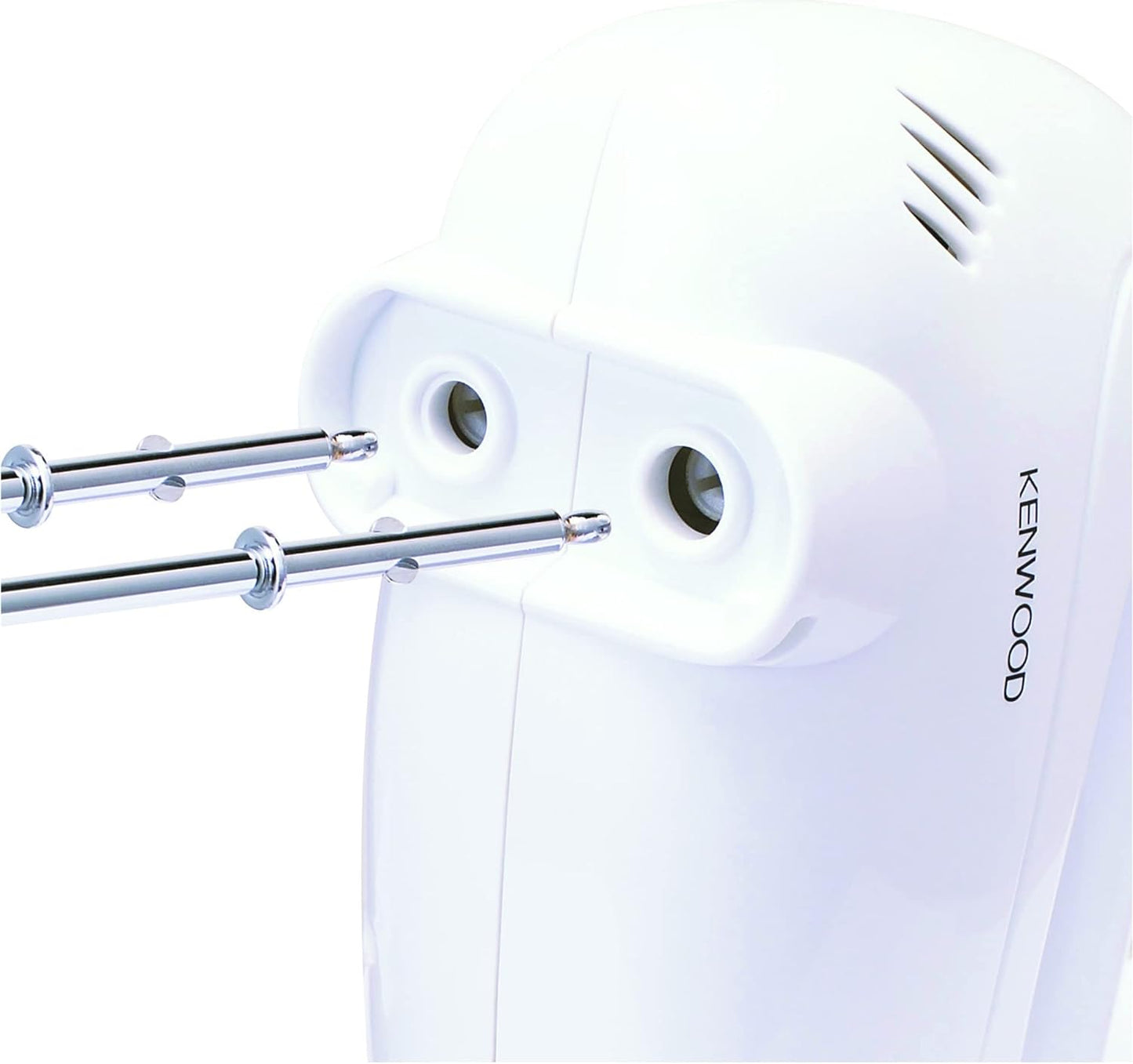 Kenwood Stand Mixer Hand (Electric Whisk) 300W With 2.4L Rotary Bowl, 5 Speeds + Turbo Button, Twin Stainless Steel Kneader And Beater For Mixing, Whipping, Whisking, Kneading Hmp22.000Wh White