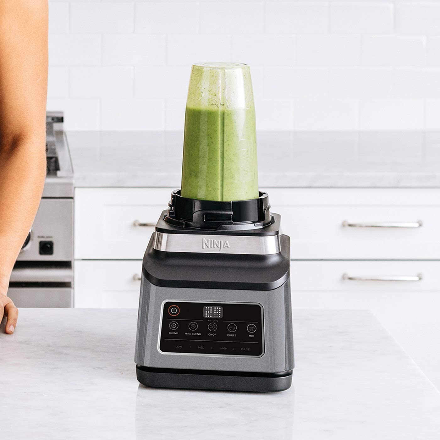 Ninja 3-IN-1 Food Processor 1200 W, ‎Black/Gray, BN801ME