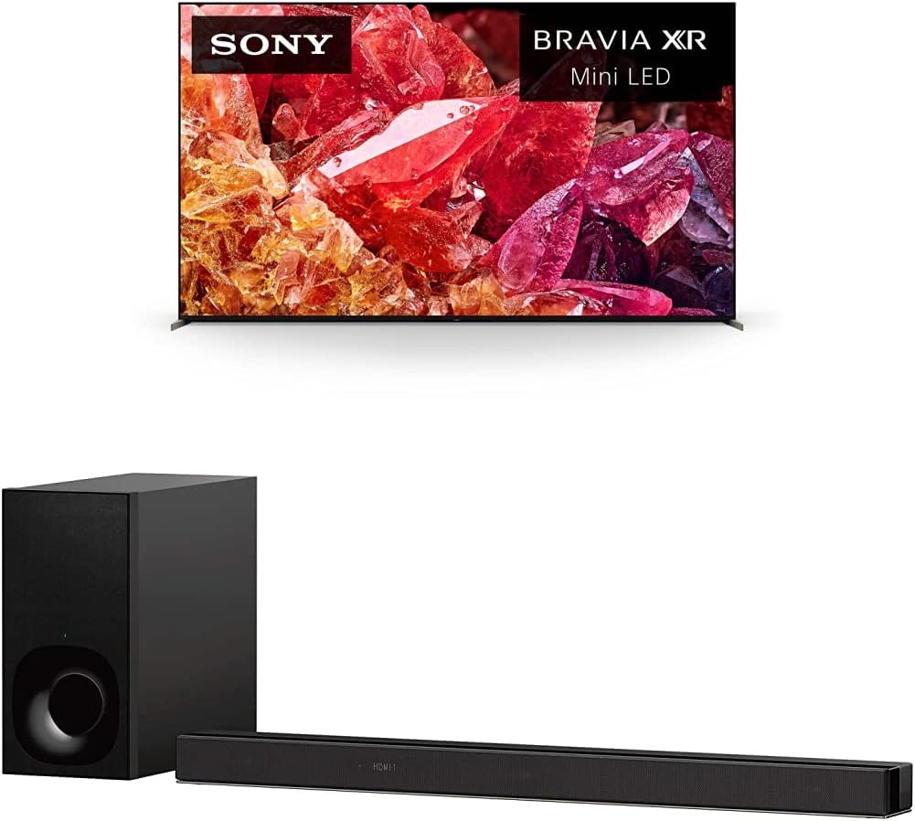Sony BRAVIA 55 Inch TV 4K UHD HDR Full Array LED with Smart Google HDMI 2.1 and Exclusive Features for The Playstation 5 - XR-55X90K (2022 Model)