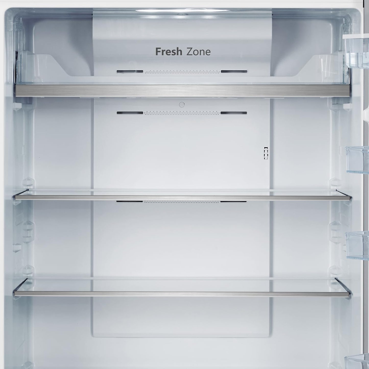 Hisense RT729N4ASU1 Top Mount Refrigerator with Digital Display Control,Multi Air Flow,Tampered Glass shelves,Twist Ice Maker,No Frost.