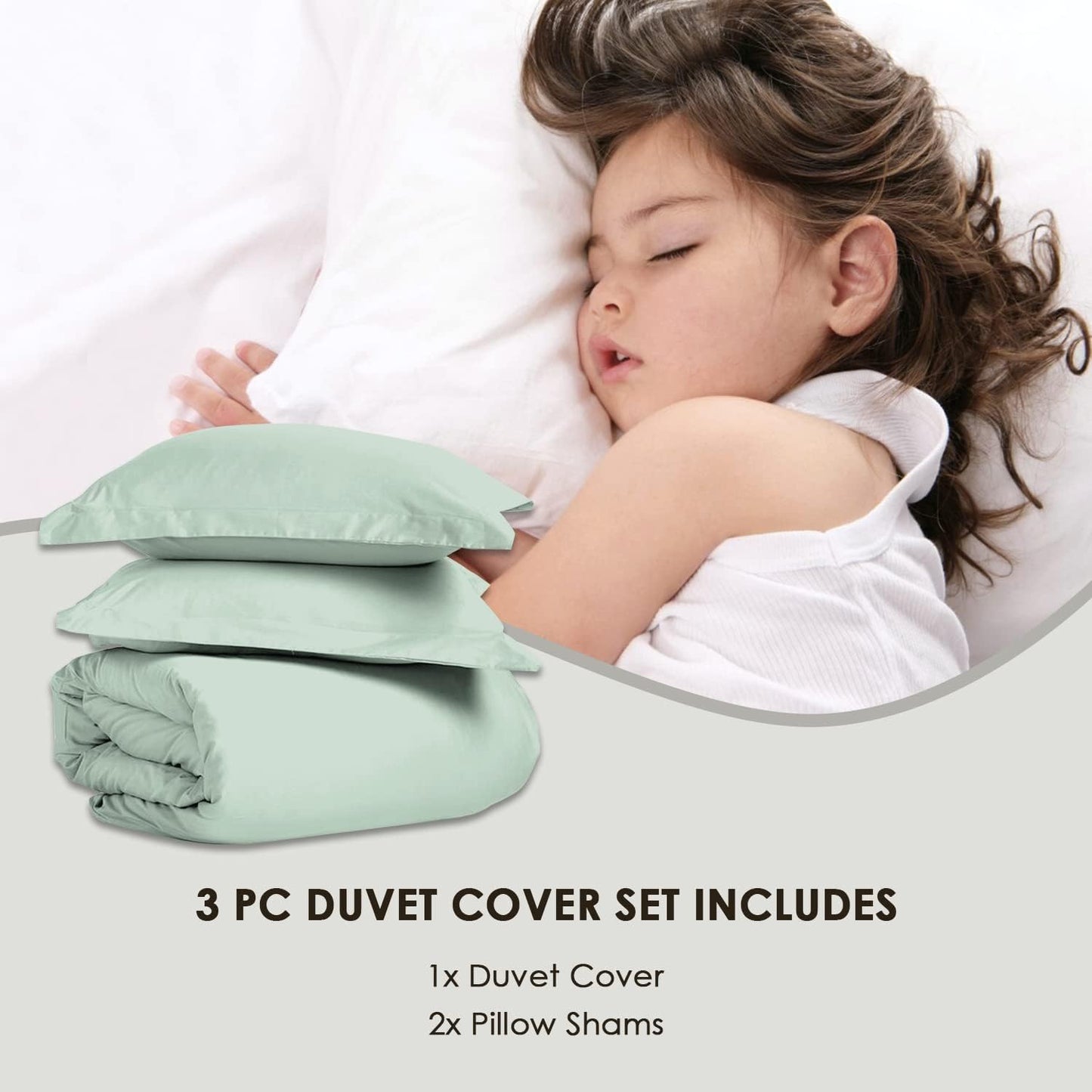 Pizuna Pure 100% Cotton Queen Duvet Cover Set, 600 Thread Count Long Staple Cotton Crisp Sateen Weave with Button Closure (Combed Simply Taupe Cotton Duvet Cover Queen)