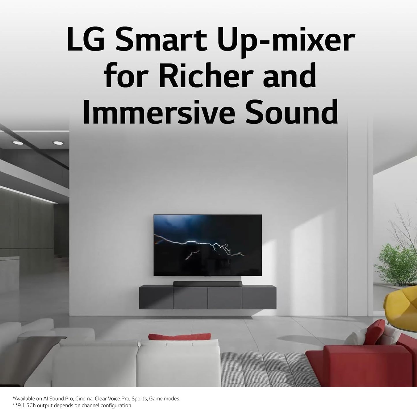 LG Eclair Smart Sound Bar with Dolby Atmos (SE6S)
