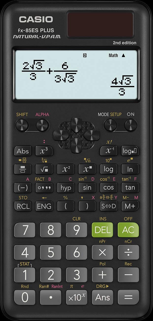 Casio FX-85ESPLUS 2nd Edition | Technical and Scientific Calculator-