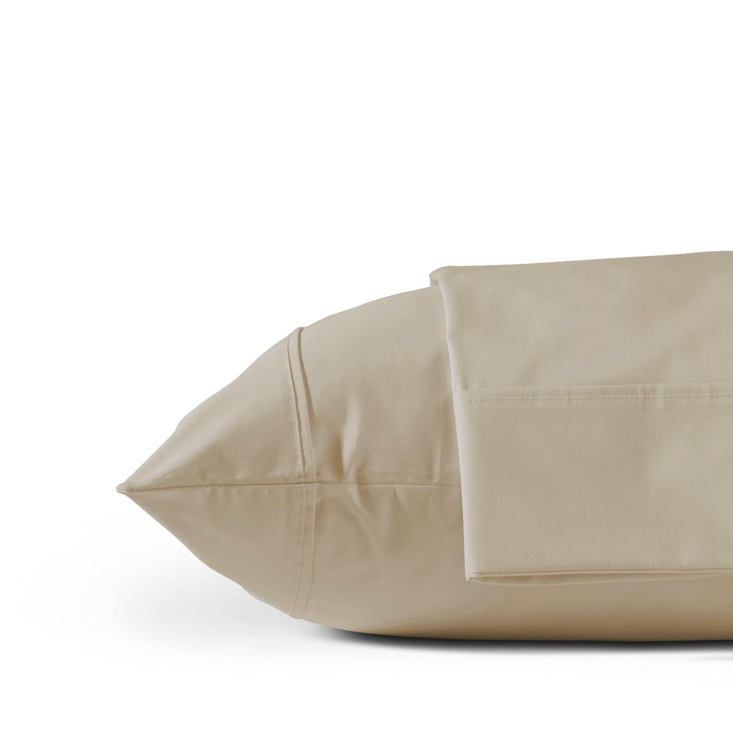 Linen Home 100% Cotton Percale Pillowcases King Size, Baby Blue, 2 Pieces of Pillow Case, Crisp and Cool Strong Bed Linen, 20 inches X 40 inches