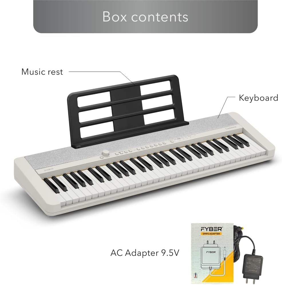 Casio Ct S1 Portable Piano Keyboard, Black