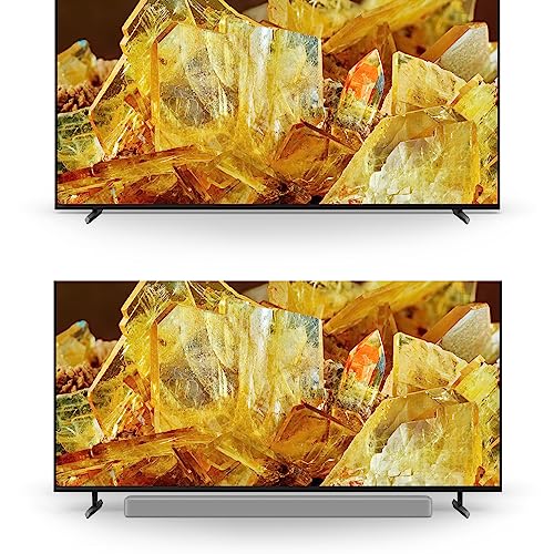 Sony 75 Inch 4K Ultra HD TV X90L Series: BRAVIA XR Full Array LED Smart Google TV with Dolby Vision HDR and Exclusive Features for The Playstation® 5 XR75X90L- Latest Model,Black