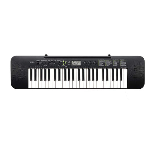 Casio Keys Keyboard - No Ac Power Adapter, BLACK, 49-Key Full-Size, CTK-240H5