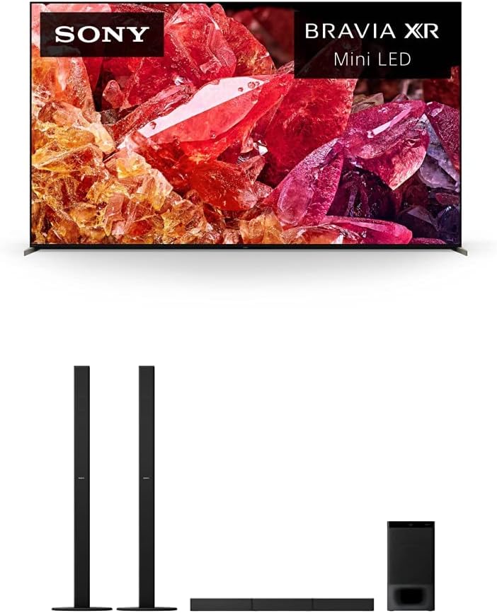 Sony BRAVIA 55 Inch TV 4K UHD HDR Full Array LED with Smart Google HDMI 2.1 and Exclusive Features for The Playstation 5 - XR-55X90K (2022 Model)