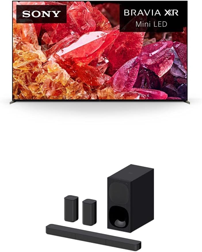 Sony BRAVIA 55 Inch TV 4K UHD HDR Full Array LED with Smart Google HDMI 2.1 and Exclusive Features for The Playstation 5 - XR-55X90K (2022 Model)