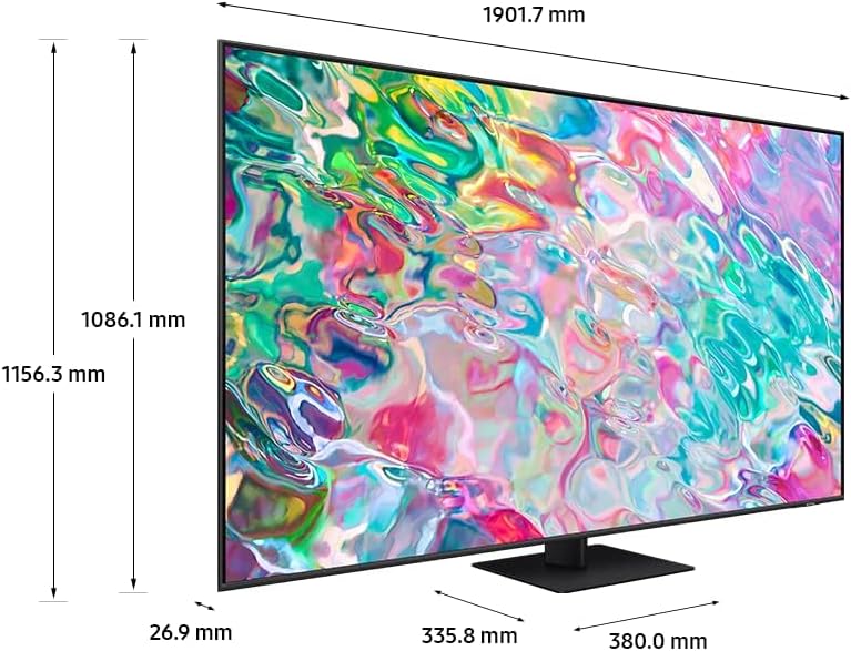 Samsung 85 Inch TV QLED 4K Quantum HDR LED Calibration - QA85Q70BAUXZN (2022 Model)