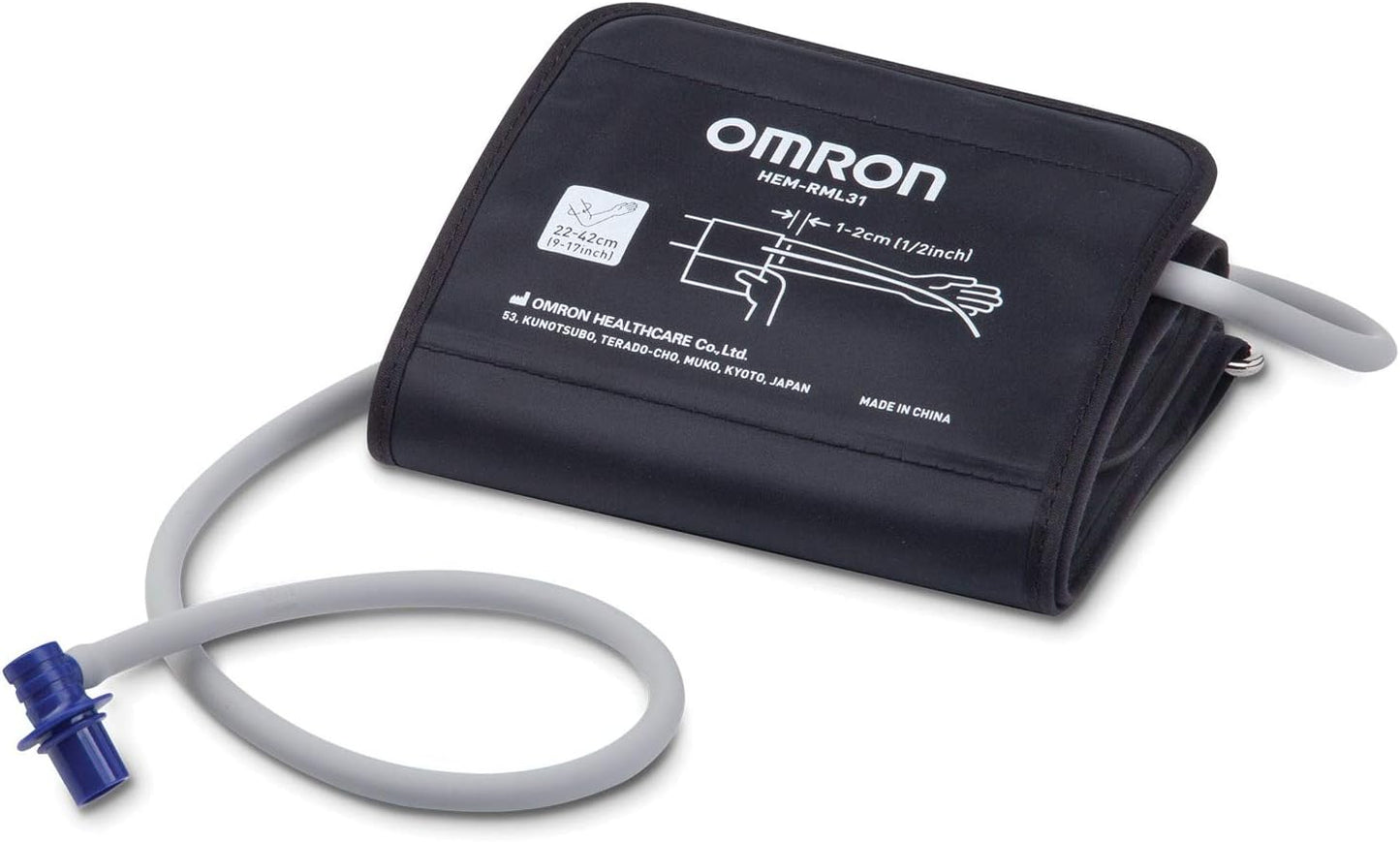 Omron Wide Range D-Ring Cuff 9″ to 17″