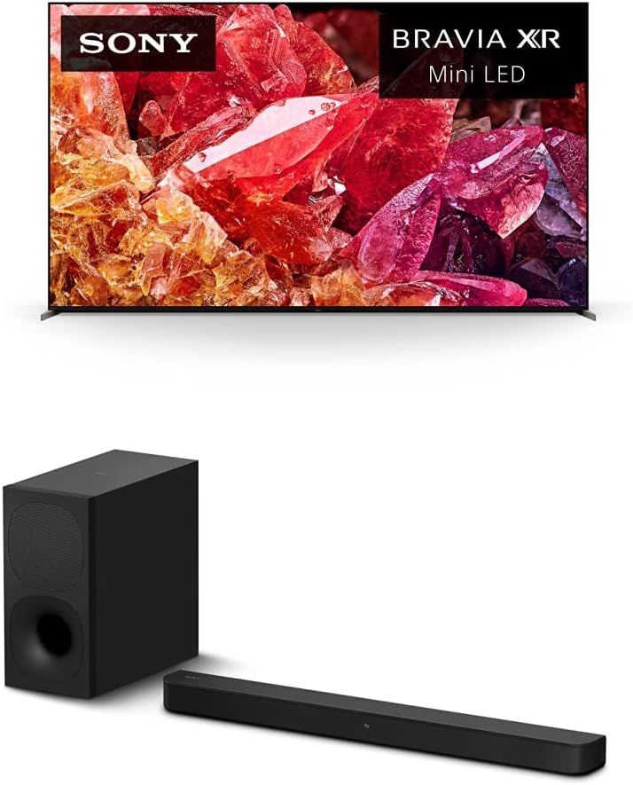 Sony BRAVIA 55 Inch TV 4K UHD HDR Full Array LED with Smart Google HDMI 2.1 and Exclusive Features for The Playstation 5 - XR-55X90K (2022 Model)