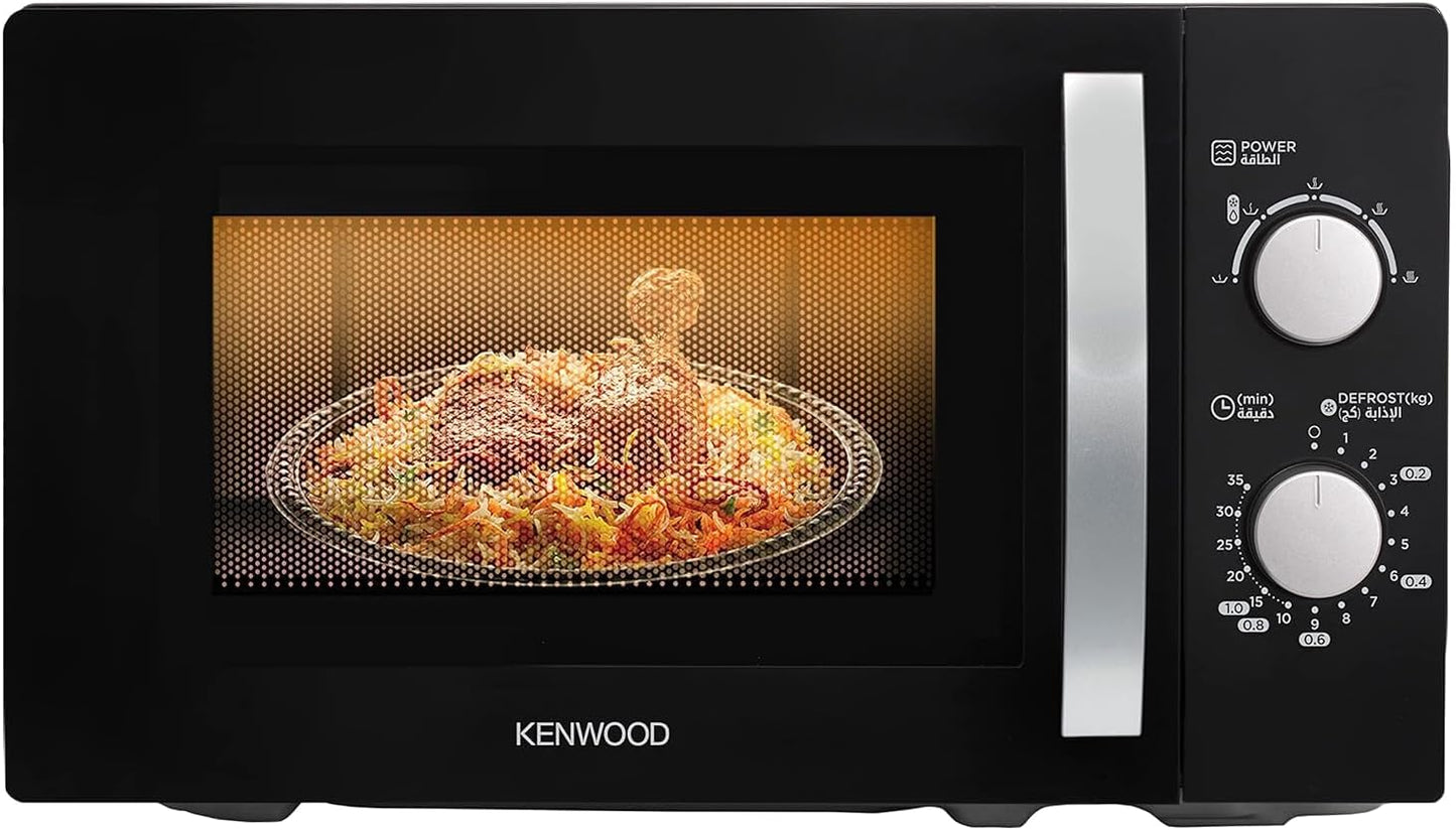 KENWOOD 20L Microwave Oven with 5 Power Levels, Defrost Function, 35 Minutes Timer 700W MWM20.000WH White