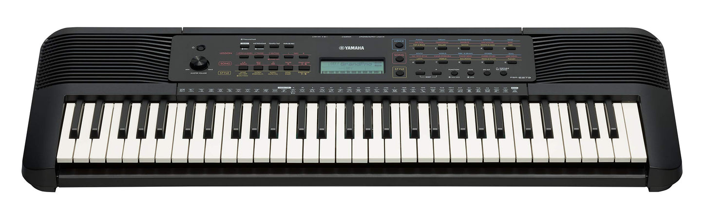 Yamaha Digital Keyboard - A Versatile, Entry-Level Keyboard with 61 Touch-Sensitive Keys, 622 Instrument Voices, Black,PSR-E373