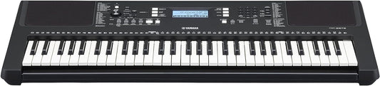 Yamaha Digital Keyboard - A Versatile, Entry-Level Keyboard with 61 Touch-Sensitive Keys, 622 Instrument Voices, Black,PSR-E373