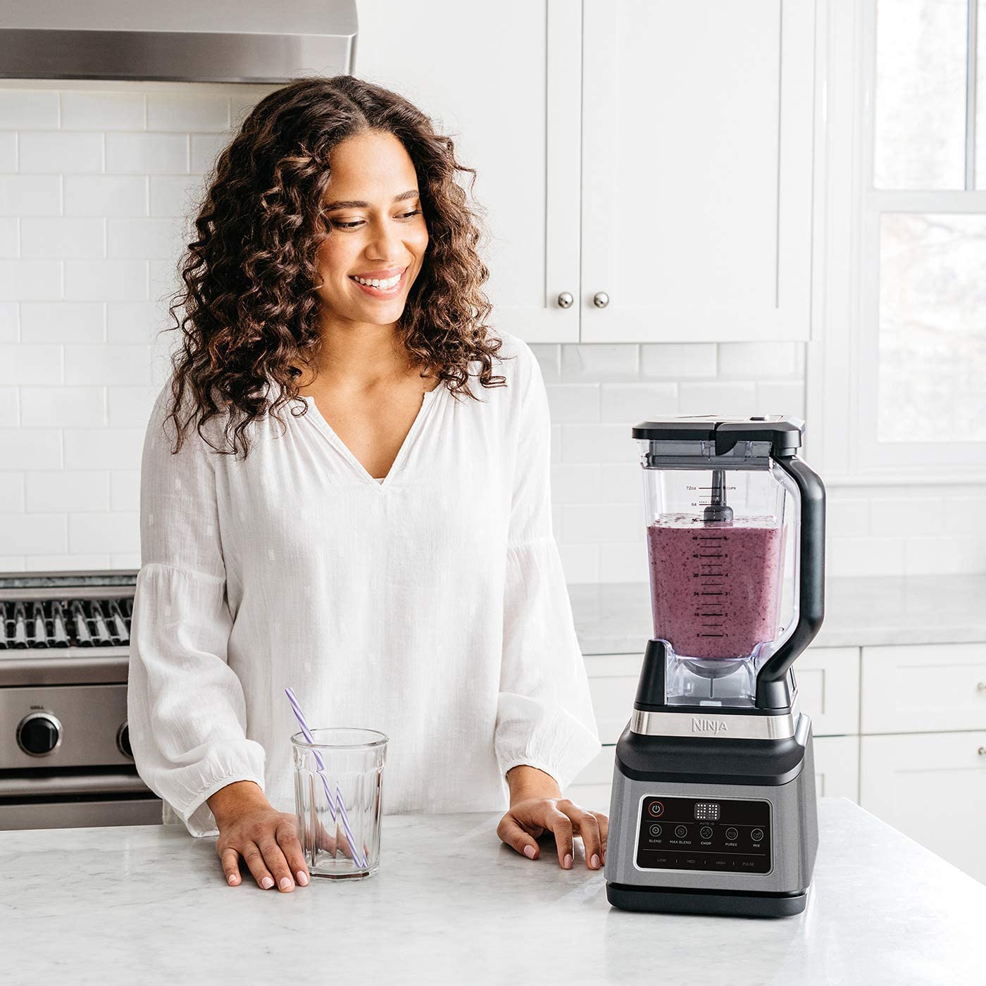 Ninja 3-IN-1 Food Processor 1200 W, ‎Black/Gray, BN801ME
