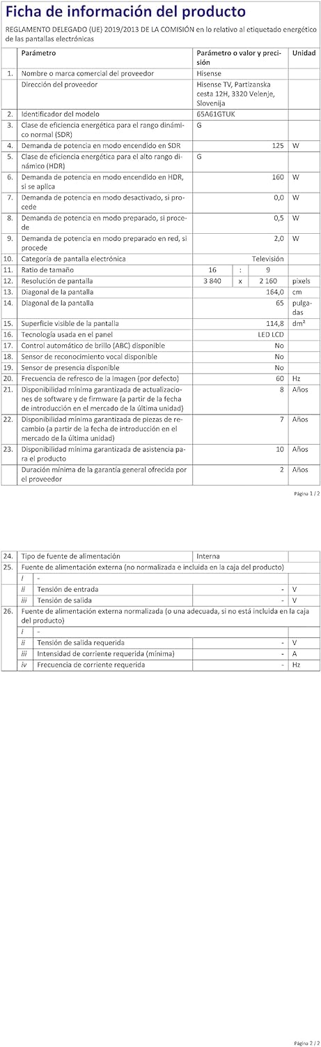 Hisense 50 Inch TV 4K UHD Smart TV, With Dolby Vision HDR, DTS Virtual X, YouTube, Netflix, Freeview Play & Alexa Built-in, Bluetooth & WiFi Black Model 50A61GTUK - 1 Year Full Warranty.
