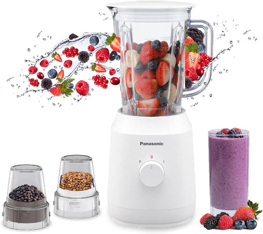 Panasonic - 400W Blender With 2 Mill - Mxex1021Wtz"Min 1 year manufacturer warranty"