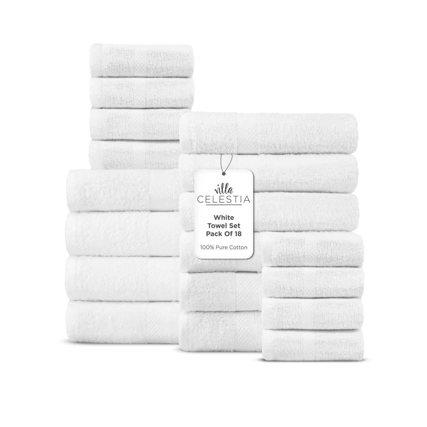 600 GSM 100% Cotton Bath Towels, Grey, Set of 4, Highly Absorbent, Plush, Soft, Quick Dry, 4 Pieces Combed Cotton Luxury Towels for Hotels, Spa, Salon, Bathroom, Dorm, Pack of 4