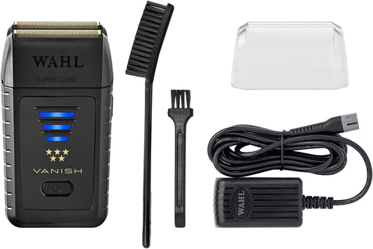 Wahl 5 Star Vanish Shaver, Barber Shavers, Foil Shaver, Close Shaving, Finishing Tools, Blending, Lightweight, Cordless, Barbers Supplies
