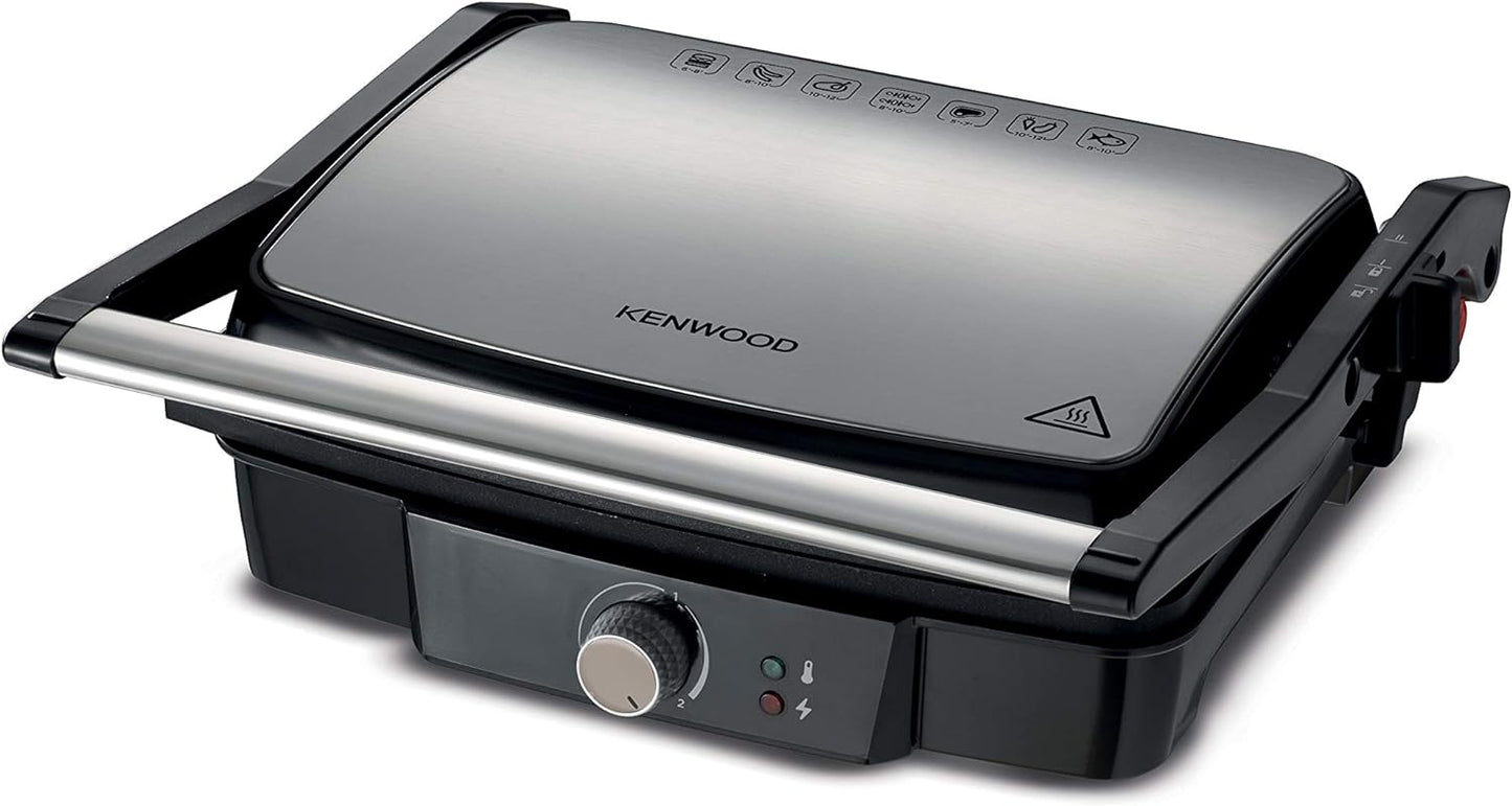 Kenwood Health Grill 1800W Bkmetal - Hgm50.000Si.
