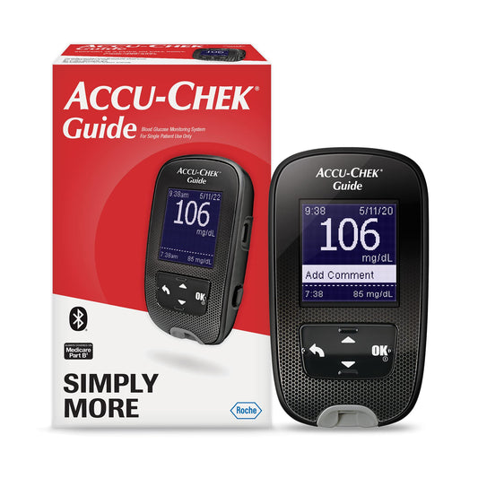 Accu-Chek Guide Diabetes Meter for Diabetic Blood Glucose Monitoring (Meter Only)