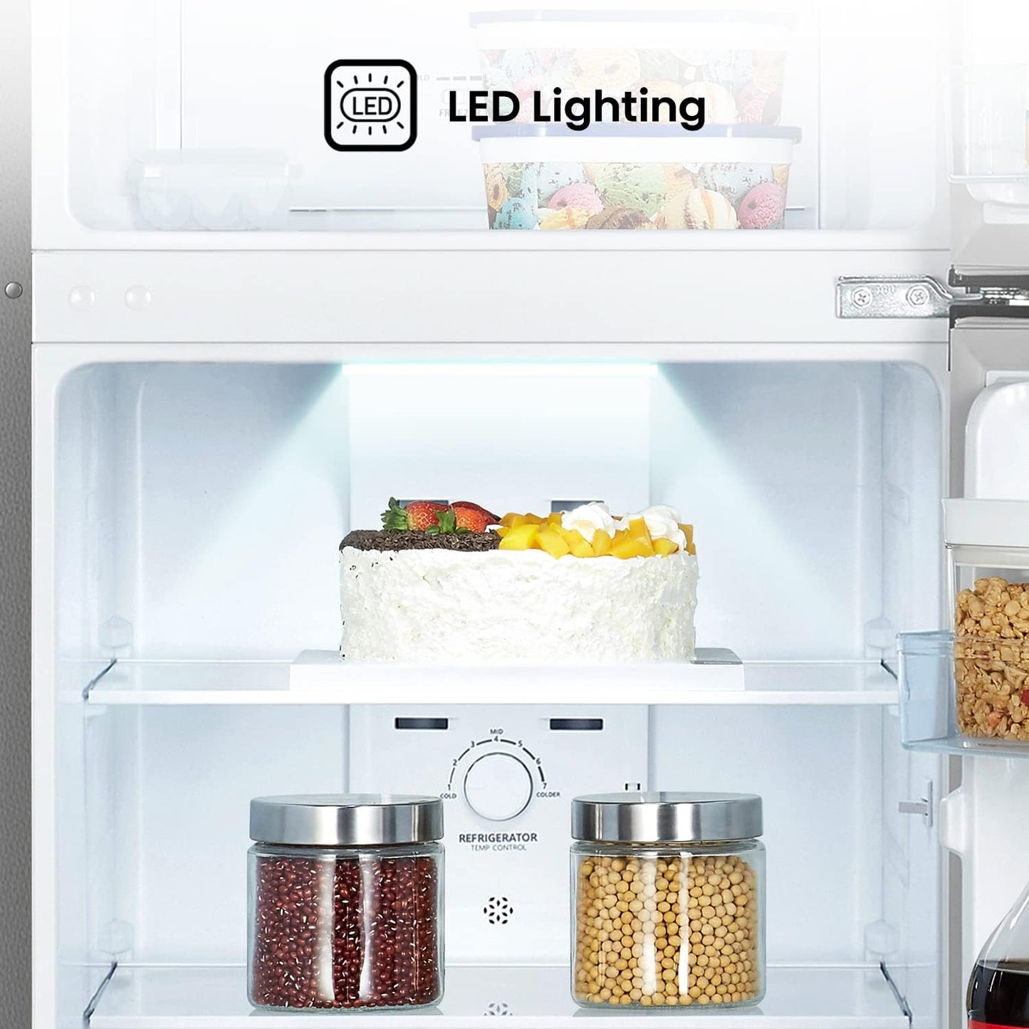 Hisense Refrigerator 264 Liter Top Mount Double Door Silver Model Rt264N4Dgn"Min 1 year manufacturer warranty"