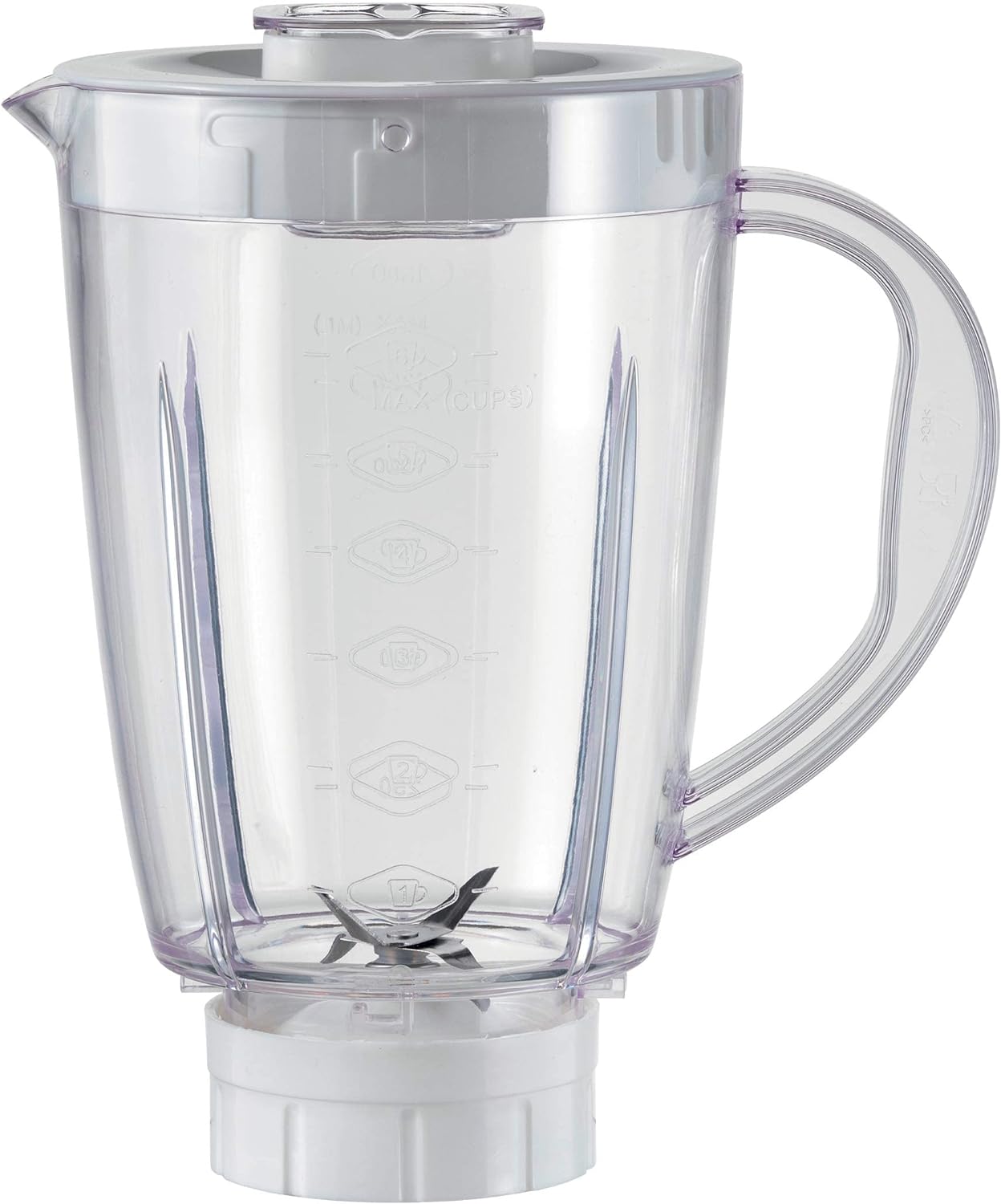 Kenwood Blender Smoothie Maker 400W 1.5L With Grinder Mill, Chopper Ice CrUSh Function Blp10.C0Wh White