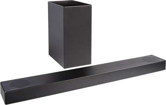LG S75Q 3.1.2ch Sound Bar with Dolby Atmos DTS:X High-Res Audio Synergy with LG TV Meridian HDMI eARC 4K Pass Thru with Dolby Vision