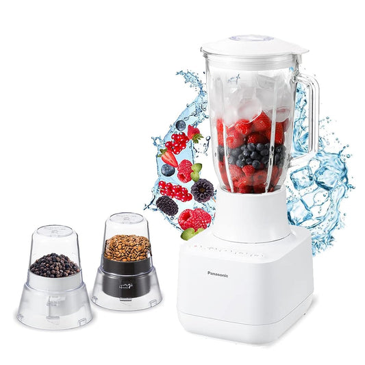 Panasonic Blender, 700W, Mx-Mg5321Wtz, Ice Crushing, White