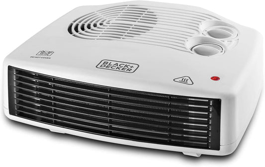 Black+Decker 2400W Horizontal Fan Heater, White, Hx230-B5, 1