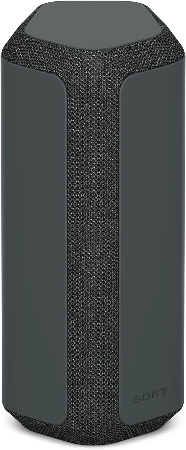 Sony SRS XE200 X Series Wireless Ultra Portable Bluetooth Speaker, IP67 Waterproof, Dustproof and Shockproof with 16 Hour Battery and Easy to Carry Strap, Black, SRSXE200/B,