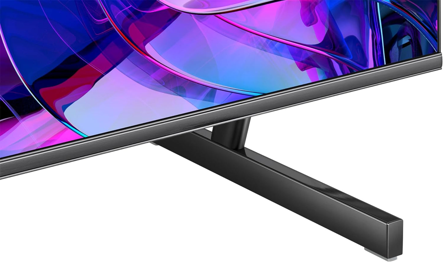 Hisense 55-Inch U7 Series Mini-LED ULED 4K UHD Smart TV (55U7K, 2024 Model) - QLED, Native 144Hz, 1000-Nit, Dolby Vision IQ, Full Array Local Dimming, Game Mode Pro, Alexa Compatibility