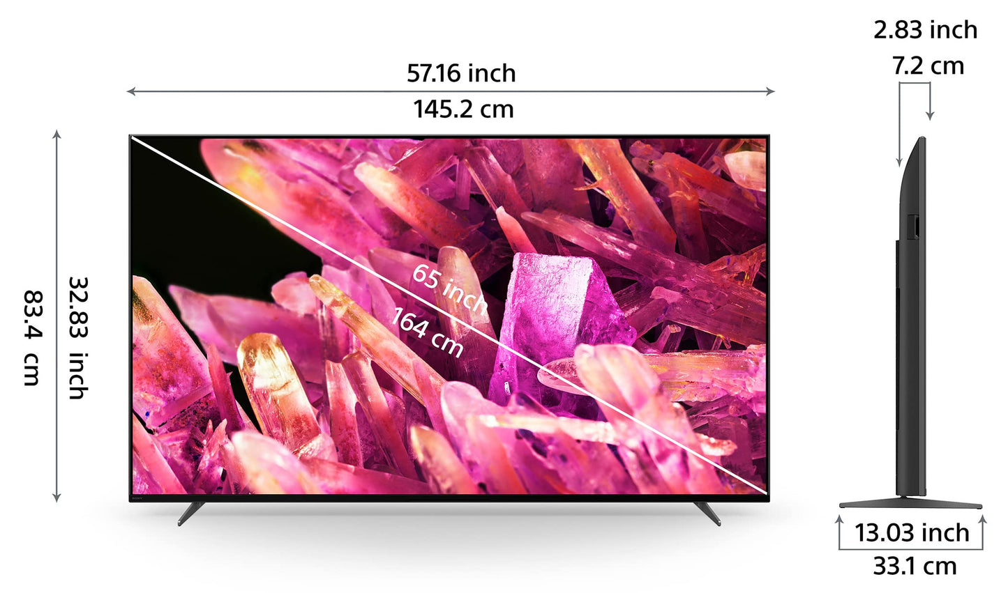 Sony Bravia 189 cm (75 inches) XR series 4K Ultra HD Smart Full Array LED Google TV XR-75X90K (Black)