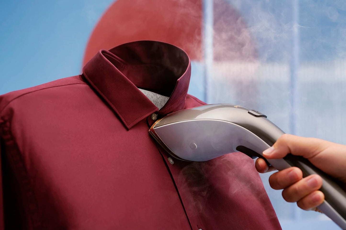 Philips Vertical Garment Steamer Comforttouch Plus, Purple, 1.8 Litre, Gc558/36,, 1800 ml -