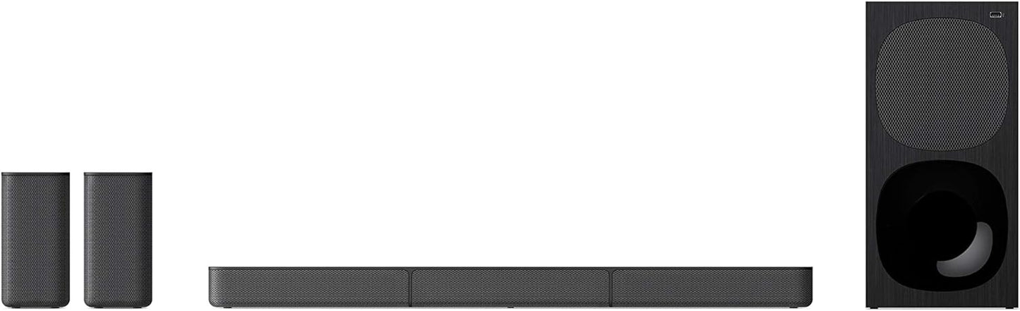 Sony HT-S20R - 5.1ch Soundbar with wired subwoofer and rear speakers, Bluetooth, USB, HDMI, black