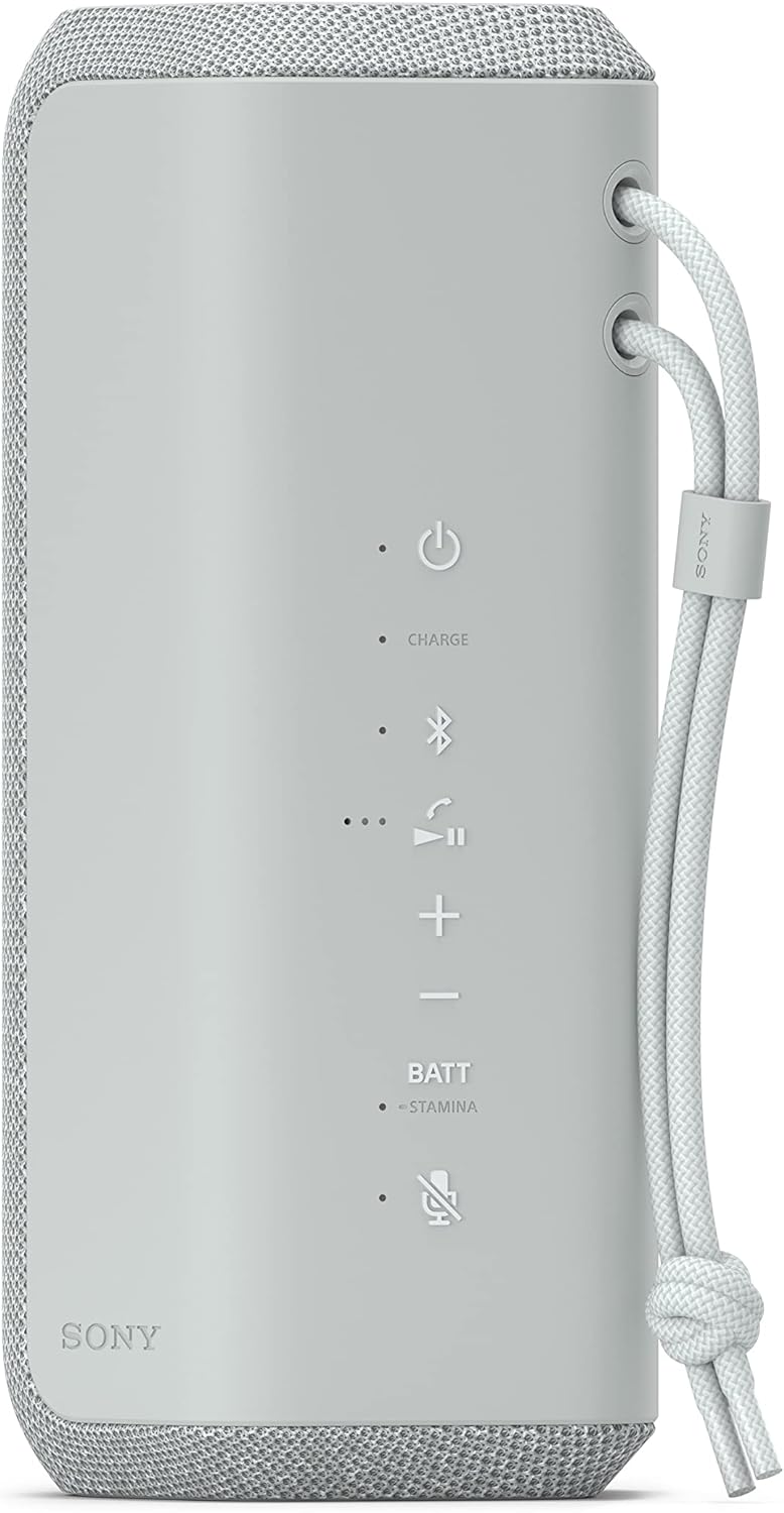 Sony SRS XE200 X Series Wireless Ultra Portable Bluetooth Speaker, IP67 Waterproof, Dustproof and Shockproof with 16 Hour Battery and Easy to Carry Strap, Black, SRSXE200/B,