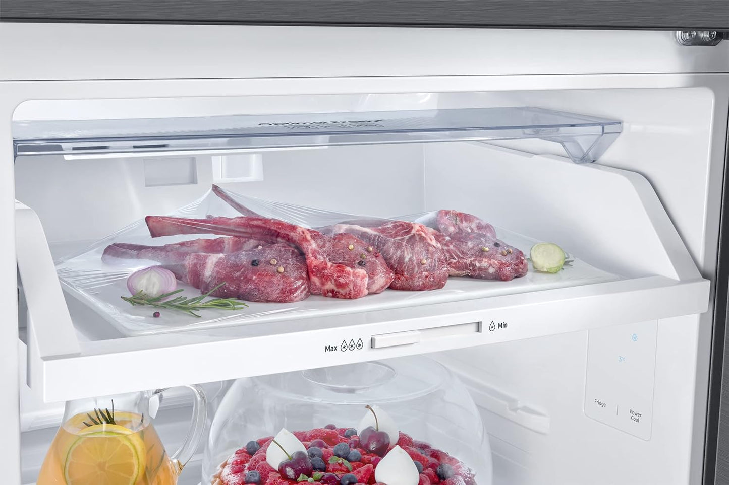 Samsung 304 Liters, Top Mount Freezer, RT31CG5004WWAE, ‎‎‎Snow White, SpaceMax Technology, 20 Year Warranty on Digital Inverter Compressor
