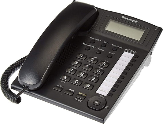 Panasonic KX-TS880 Integrated Corded Telephone, Black