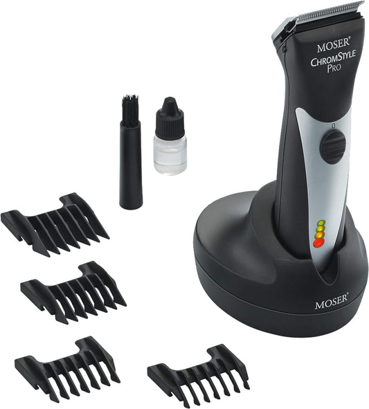 Moser 1871-0181, Chromstyle Professional Cordcordless Hair Clipper, Black (Pack Of 1)