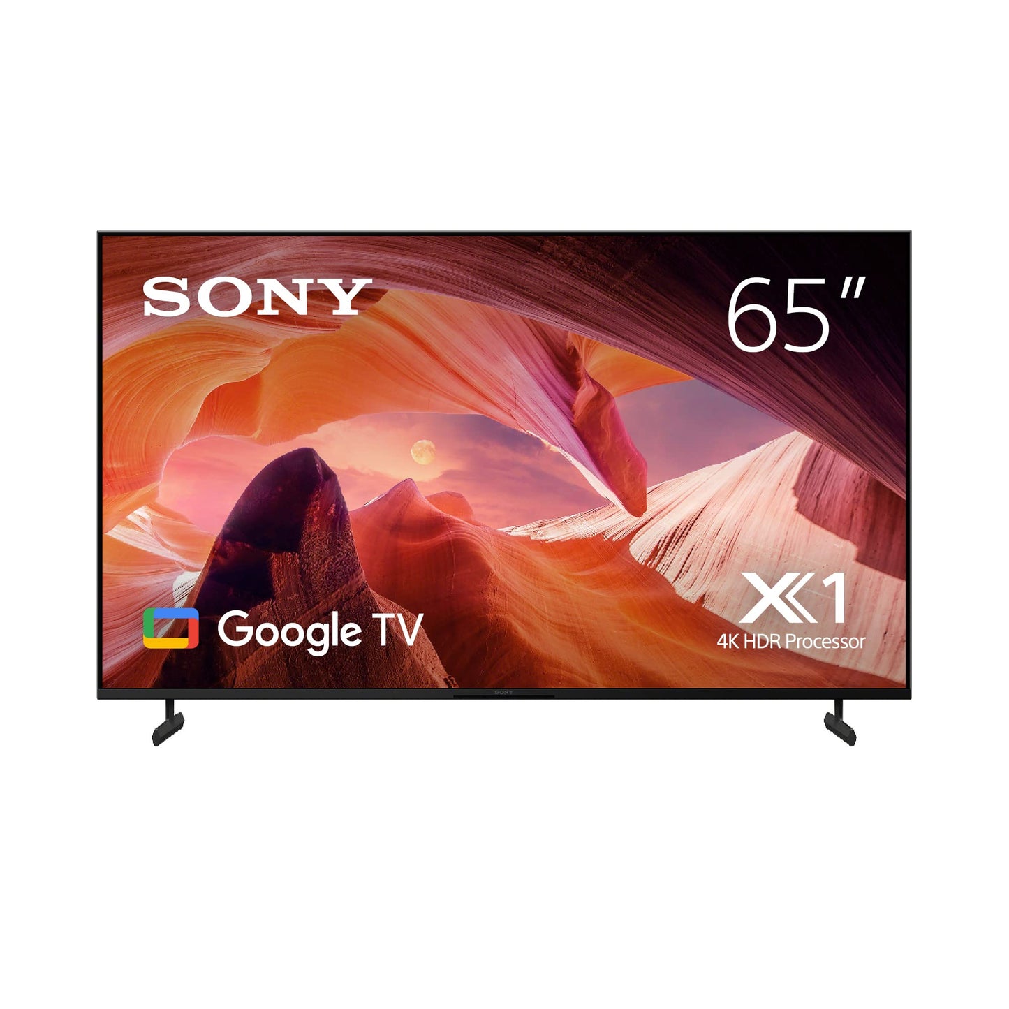 Sony BRAVIA 85 Inch TV 4K UHD LED Smart Google TV - KD-85X80L (2023 Model) - UAE Version |1 Year Manufacturer Warranty