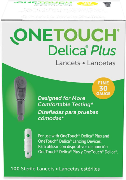 OneTouch Delica Lancet 30G (100 Count)