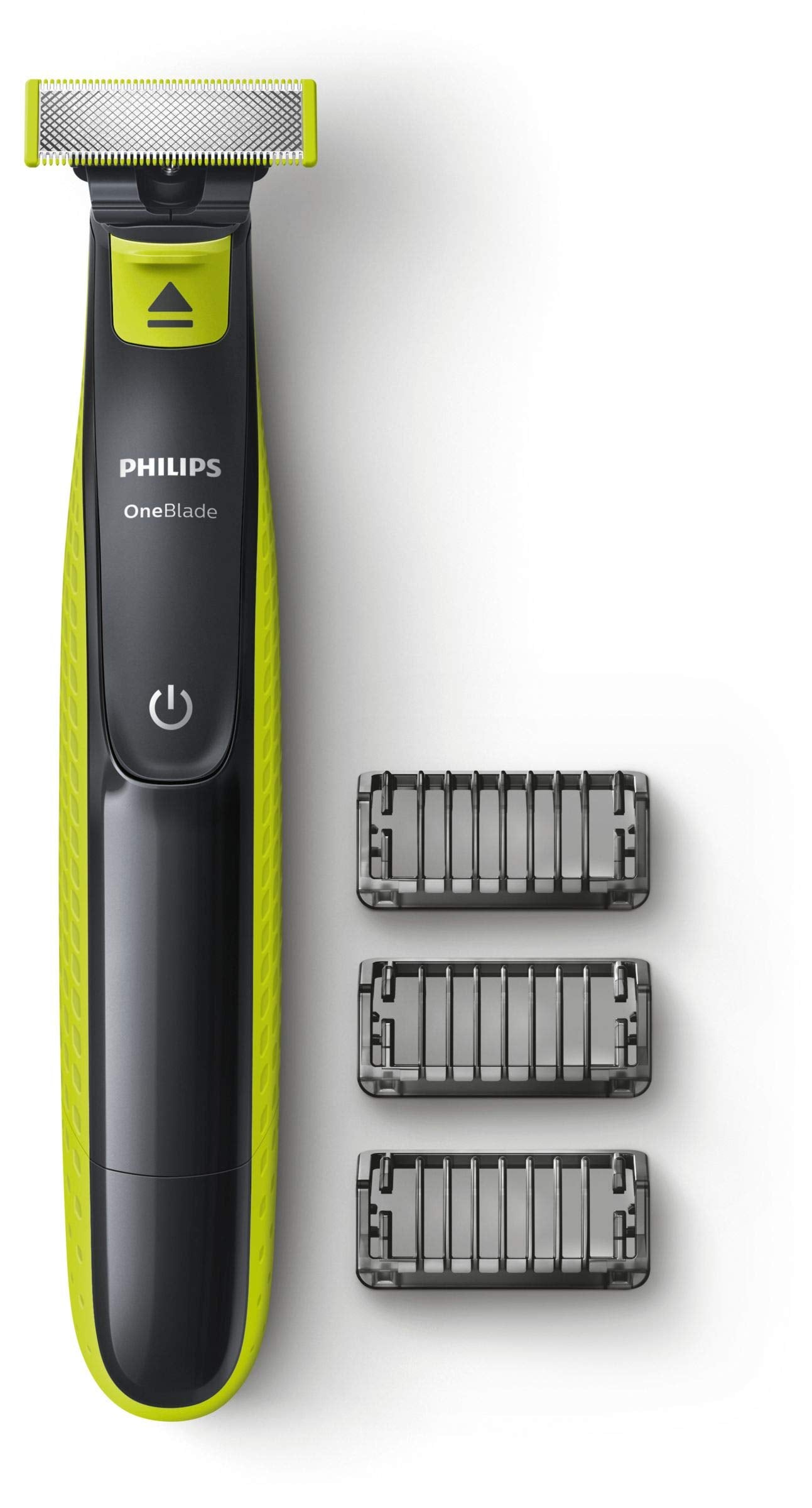 QP2520/20 One Blade Razor of Philips, Beard Trimmer (Washable, European Plug with USA Plug Adapter)