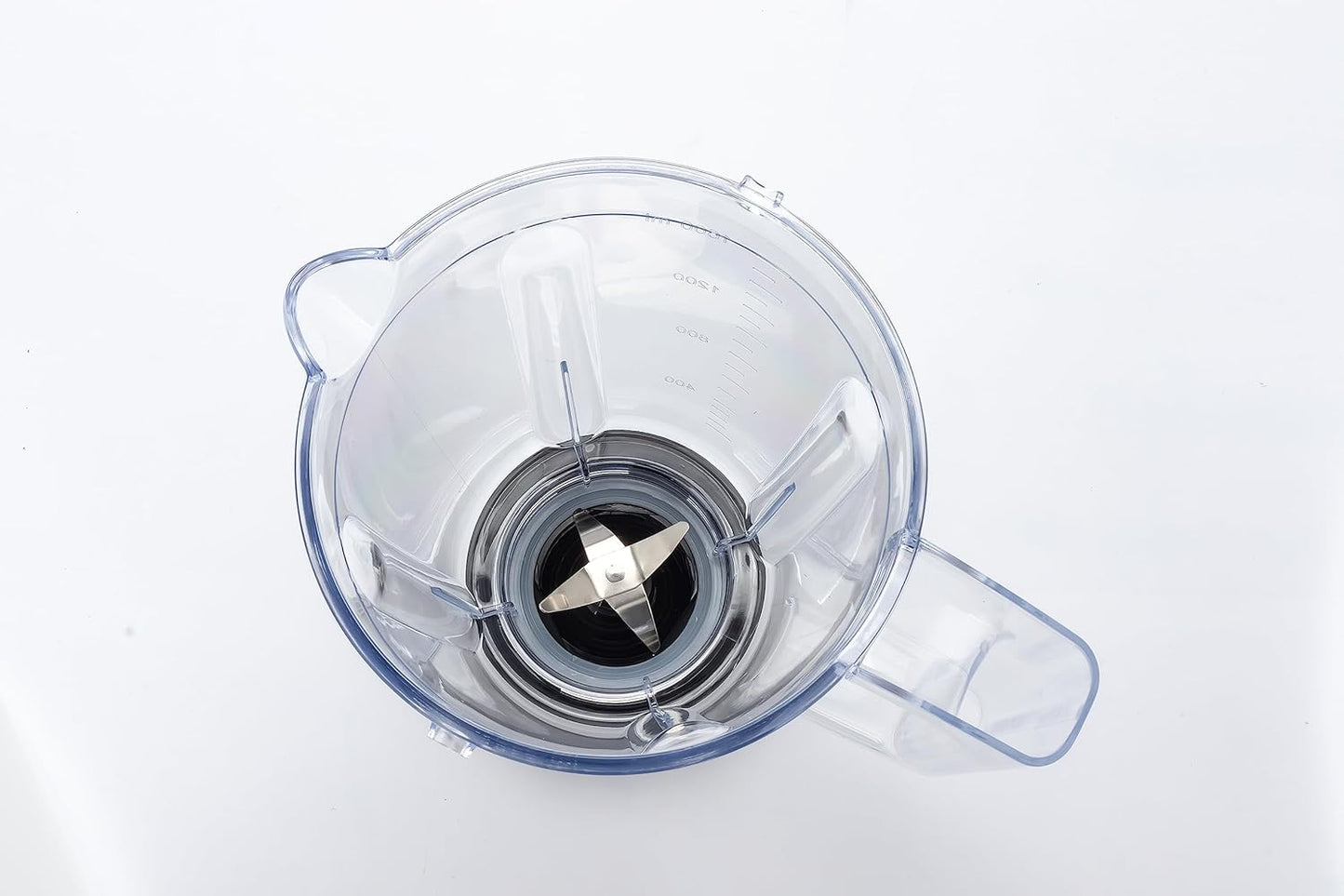 KHIND 330W Blender, 1.5L Jar, 2 Speed, Jar Safety Locking Mechanism, Compact and Sleek Design with Safety Switch, Powerful and Durable Motor, Rust-Free Stainless Steel Blades, Black and White - BL1542