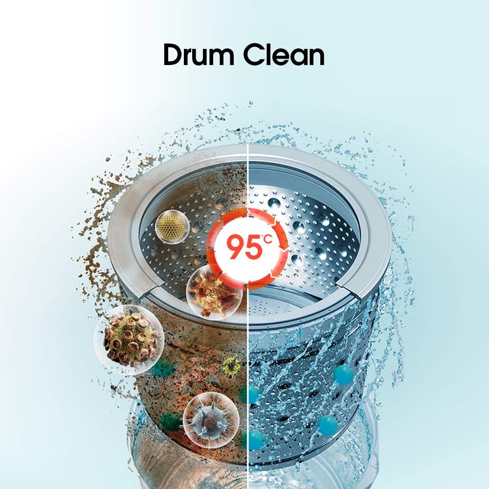 Hisense 8Kg Front Loading Washing Machine 1200 RPM Silver Model WFPV8012EMT -1 Years Full Warranty.