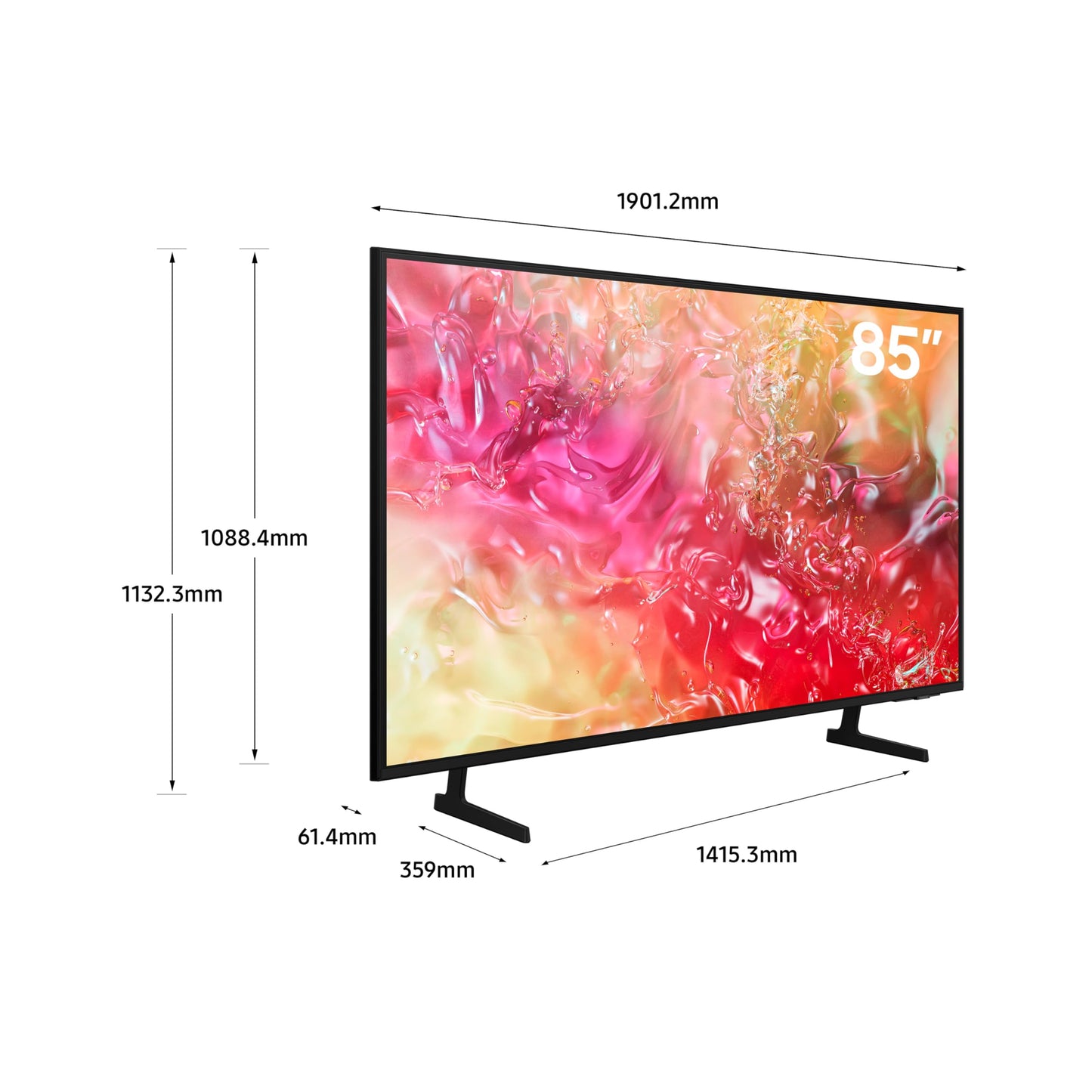 Samsung 55 Inch TV Neo QLED Neural Quantum Processor 4K - QA55QN85CAUXZN (2023 Model)